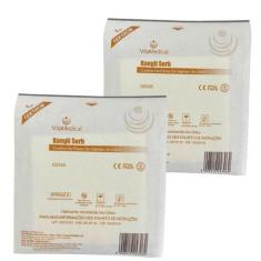 Imagem de Kit 2 Curativos De Fibras Alginato De Calcio Para Feridas Vitamedical