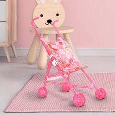 Imagem de Carrinho De Boneca Dobrável Menina Brinquedo