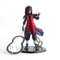 Imagem de 17cm uzumaki madara uchiha pvc action figure modelo brinquedo