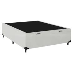 Imagem de Cama Box Baú Base Casal Couro 44X138x188 Cm Reforçada - Imperial Caza