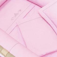 Imagem de Jogo De Lençol Berço Desmontável 3 Peças Big Arabesco Rosa - Tropical