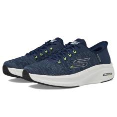 Imagem de Skechers Tênis masculino Hands Free Slip-ins Go Run Elevate 2.0, Azul marino, 41