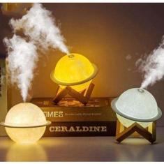Imagem de Luminária E Umidificador De Ar Planetas Led Usb 200ml - Online
