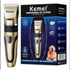 Imagem de Máquininha Tosa Cachorro Pet Animais Cães Gatos Bivolt - kemei