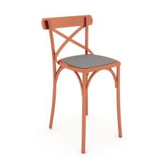 Imagem de Banqueta Katrina em Aço Cobre