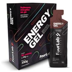 Imagem de Energy Gel Fourlab 35G (Sache) Chocomenta Com Cafeina - 1Display-10Un