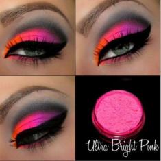 Imagem de Kit C/36 Glitter Rosto Pó Neon Carnaval Fantasia Atacado