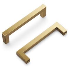 Imagem de Skylight Collection Puxador 96 mm centro a centro acabamento bronze champanhe