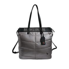 Imagem de Bolsa feminina ombro e transversal macia - golden fenix, Grafite, G