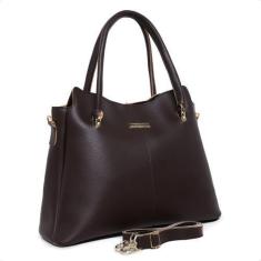 Imagem de Bolsa feminina sacola paris alça transversal e lateral - LORENA VITORI