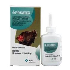 Imagem de Posatex 17,5ml Msd Tratamento Otites Cães