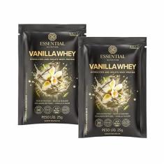 Imagem de Kit 2X: Vanilla Whey Sachê Essential Nutrition 25g