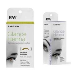Imagem de Kit Henna Glance Sobrancelha Profissional Escolha A Cor + Sabonete Liq