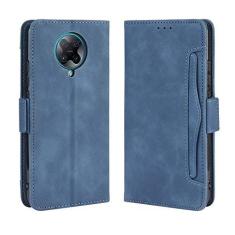 Imagem de Capa com compartimento para cartão para XIAOMI Redmi K30 Ultra, capa flip carteira de couro para XIAOMI Redmi K30 Ultra, capa magnética retrô para celular, capa carteira de telefone com compartimentos