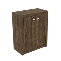 Imagem de Balcão Escritório com 2 Portas ME4103 Nogal - Tecnomobili - Tecno Mobi