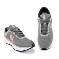 Imagem de Tênis Feminino de Academia Treino Caminhada Ultra Leve - Nomad, Grafit