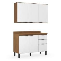 Imagem de Cozinha Completa Modular Firenze 3 Peças Composição 10 Amêndola Touch