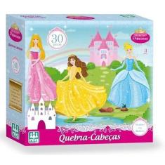 Imagem de Jogo Quebra Cabeça 30 Pçs Princesas - Nig