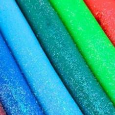 Imagem de Massinha De Modelar Com Glitter 12 Cores 180G Papelaria - Filo Modas