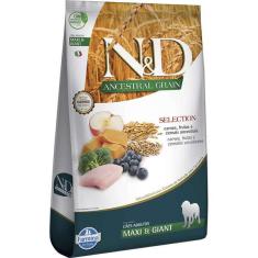 Imagem de Ração Farmina N&D Ancestral Grain Selection Carnes e Frutas para Cães Adultos Raças Grandes - 15 Kg