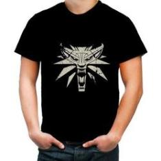 Imagem de Camiseta Camisa Personalizada The Witcher Geralt De Rívia 1