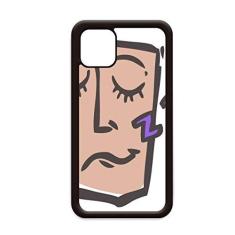 Imagem de Capa de celular Sleep Abstract Face Sketch Happy para iPhone 11 Pro Max