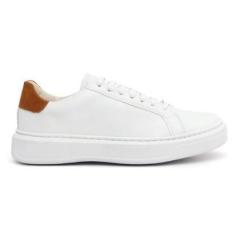 Imagem de Tênis Casual Masculino Couro Nobre Premium Confortável-Masculino