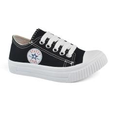 Imagem de Tênis Botinho B676 Casual Jeans Meninos Preto