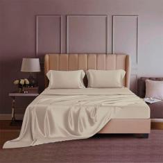 Imagem de Jogo De Cama King Bambu 600 Fios Bulgari Casa di Valle 4 pçs