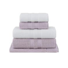 Imagem de Jogo de Banho Intense Dual Air Buddemeyer Rosa (2Toalhas de Banho + 2Toalhas de Rosto e 1Piso)