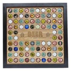 Imagem de Quadro Porta Tampinha Premium Beer