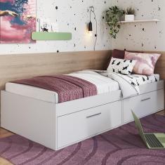 Imagem de Cama Solteiro com 2 portas 80 Tókio