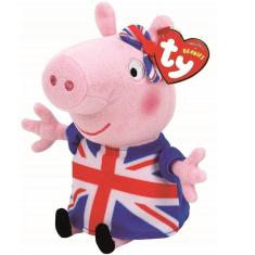 Imagem de Jack Peppa Pig Pelúcia Pequena ty Beanie Babies - dtc