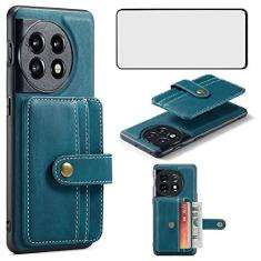 Imagem de Asuwish Capa de telefone para OnePlus 11 One Plus 11 5G capa carteira com protetor de tela de vidro temperado e porta-cartão de crédito RFID acessórios de couro para celular em 1 Plus 1 + Plus11 1+11