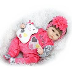 Imagem de Boneca Bebê Reborn Silicone Nicole 40cm
