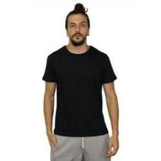 Imagem de Camiseta Básica Masculina manga curta 100% Algodão Leve