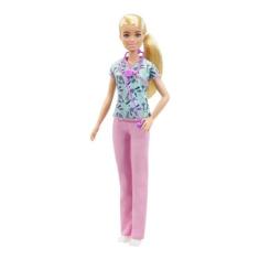 Imagem de Boneca Barbie Profissões Enfermeira Mattel - GTW39