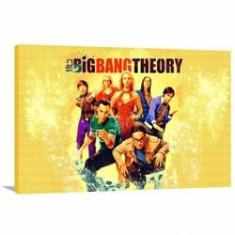 Imagem de Quadro decorativo The Big Bang Theory - Tela em Tecido