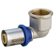 Imagem de Cotovelo Femea Prensar 20Mm X 3/4, Emmeti