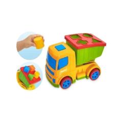 Imagem de Caminhão Infantil Didático Colorido - Usual Plastic