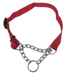 Imagem de Coleira 2.0 Cm Cachorro Pet Cao Semi Enforcadora Ajustavel