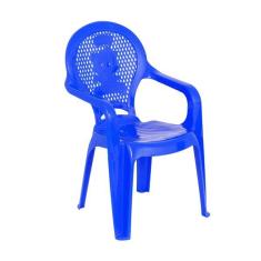 Imagem de Cadeira de Plástico Infantil Catty Azul Tramontina