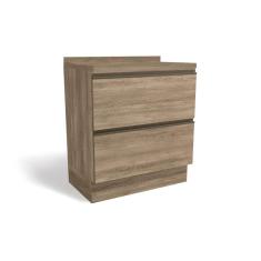 Imagem de Balcao De Cozinha Modulado Maxxi G755 2 Gavetas C Tampo Nogal Kappesberg