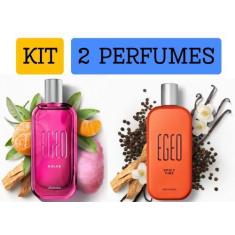 Imagem de Kit Perfume Egeo Dolce + Egeo Spicy Vibe Clássico Presente Fresco Amad