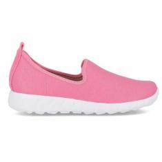 Imagem de Tênis Feminino Slip On Fabi Rosa Chiclete Piccadilly 970071