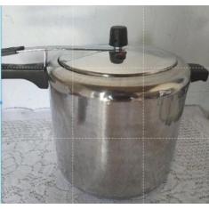 Imagem de Panela De Pressão 10L Extra Forte Alumínio Resistente Polida - Grenada