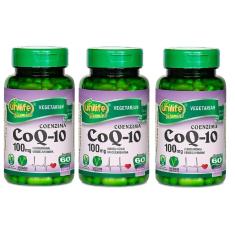 Imagem de Kit 3 Coenzima Coq-10 - Unilife - 60 Cápsulas