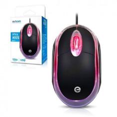 Imagem de Mouse com Fio Luz de Led Vermelho Exbom 1000dpi USB Optical