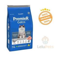 Imagem de Ração Premier Gatos Castrados 6 Meses A 6 Anos Frango 7,5Kg - Premier