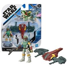 Imagem de Boneco Star Wars Mini Figura E Mini Veiculo Boba Fett Hasbro